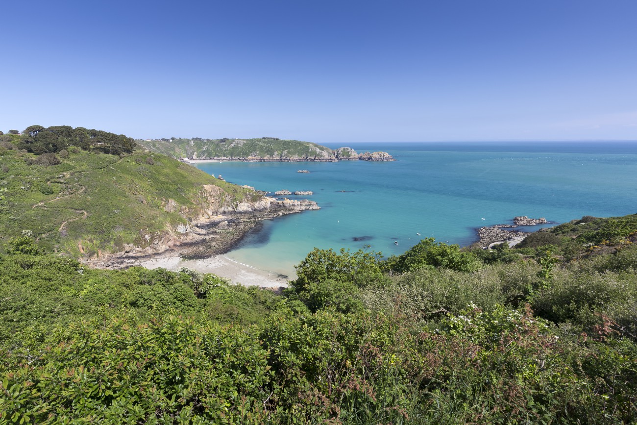 South Coast of Guernsey Island