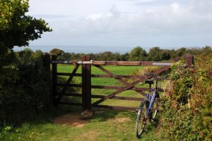 Hiring a bicycle in the Channel Islands