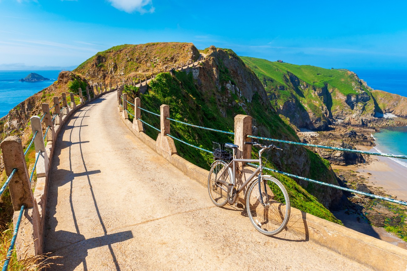 Cycling on the Channel Islands