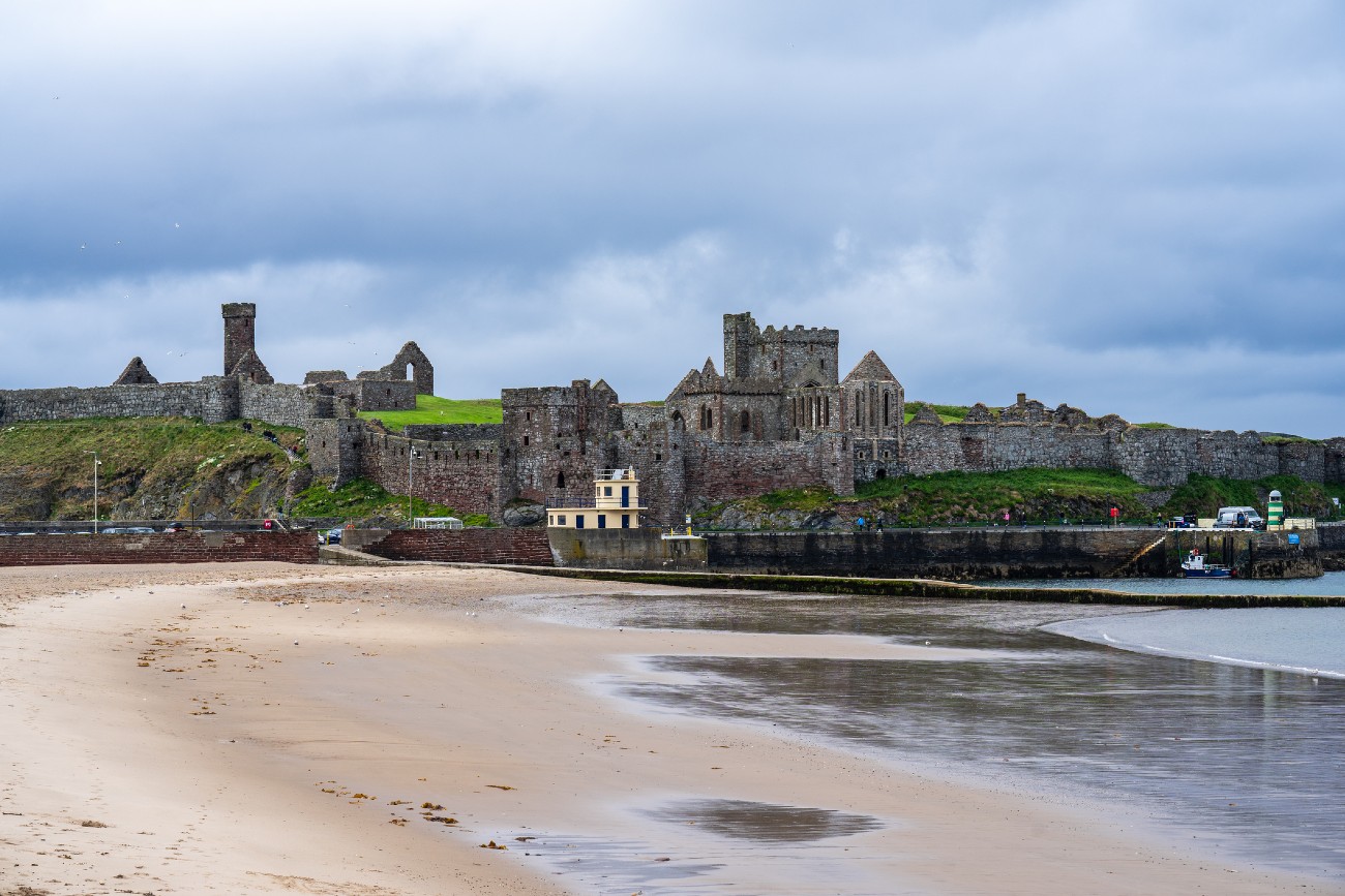 St Patrick's Isle on the Isle of Man