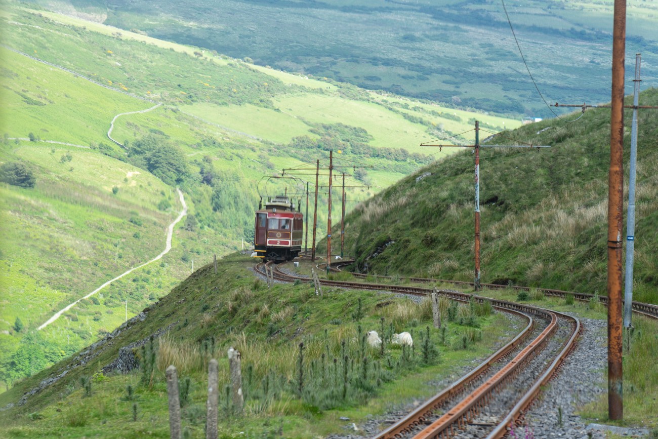 The Snaefell Mountain Railway, Isle of man
