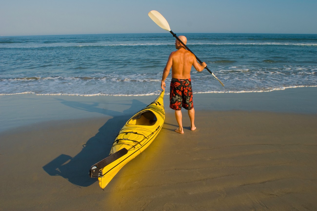 Kayaking in Alderney