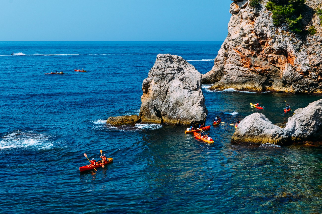 Kayaking in Guernsey and Herm