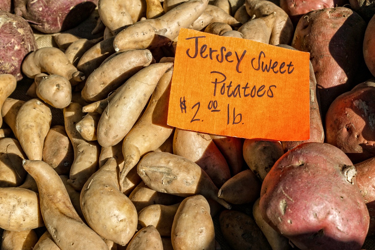 Jersey Sweet Potatoes