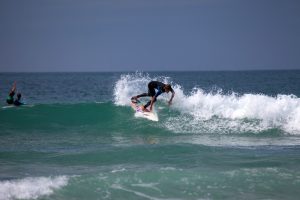 Surfing In Guernsey, Channel Islands