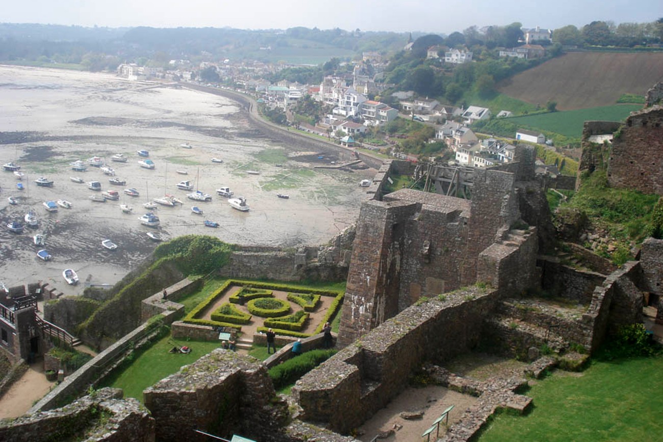 Gorey Castle from the Battlements - Kary Day for Virtual Bunch