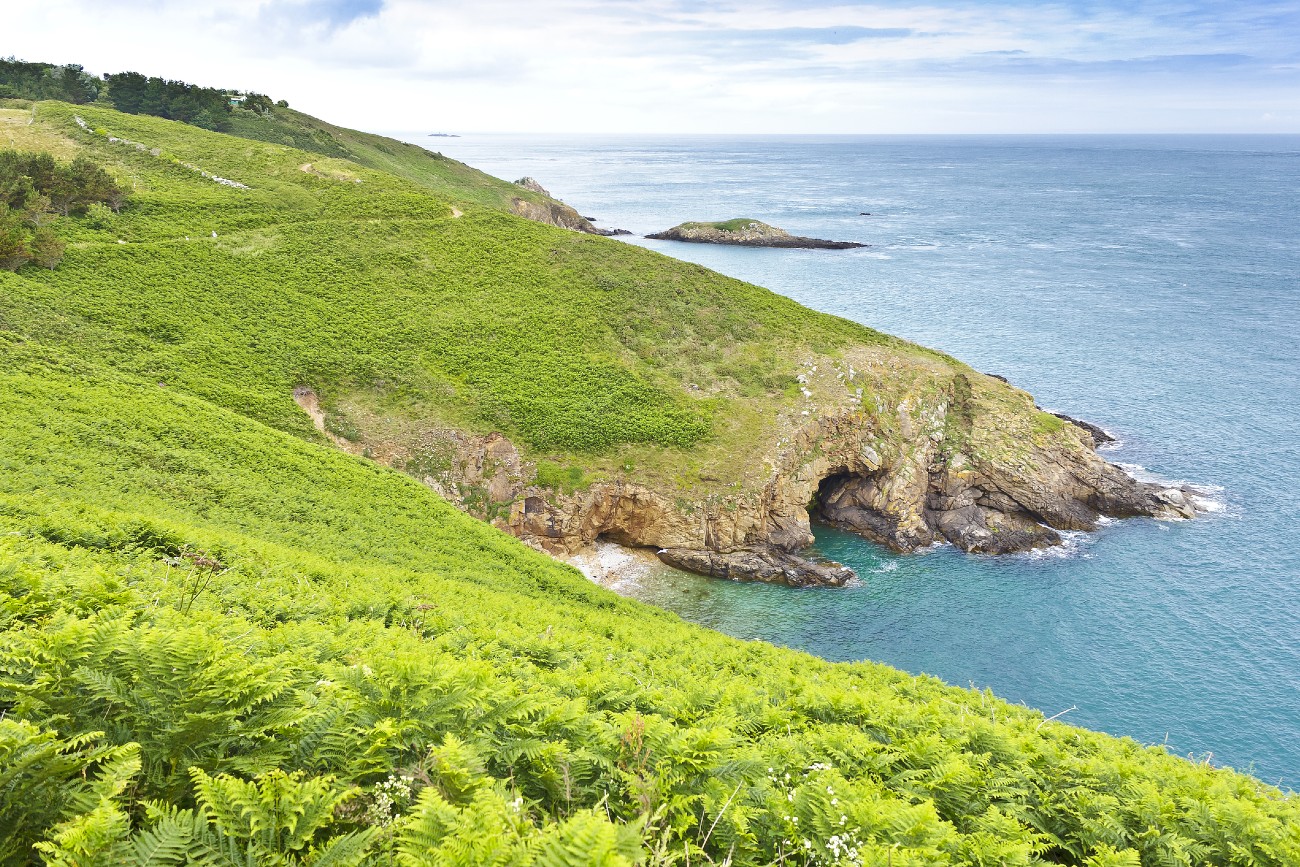 Coastal walk Around Herm island