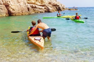 The ins and outs of a kayaking tour around Herm