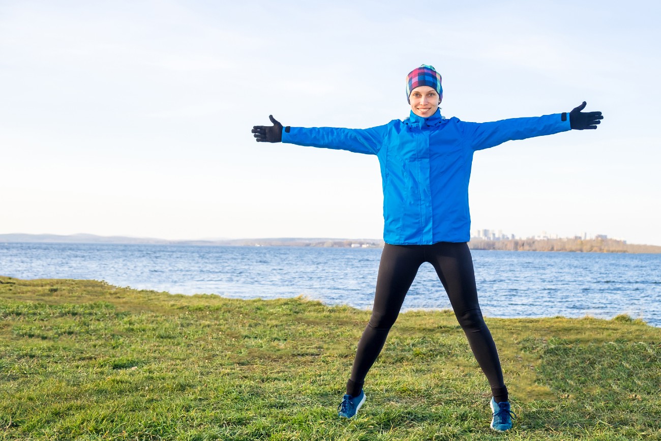 Winter Yoga in the Channel Islands - How To Practise Outside When It's Cold