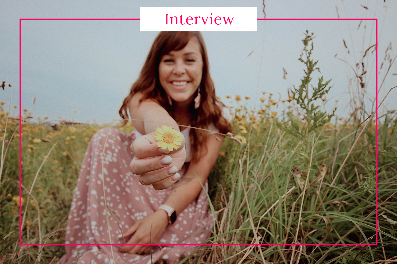 Aimee De La Mare interview for Virtual Bunch - cover photo