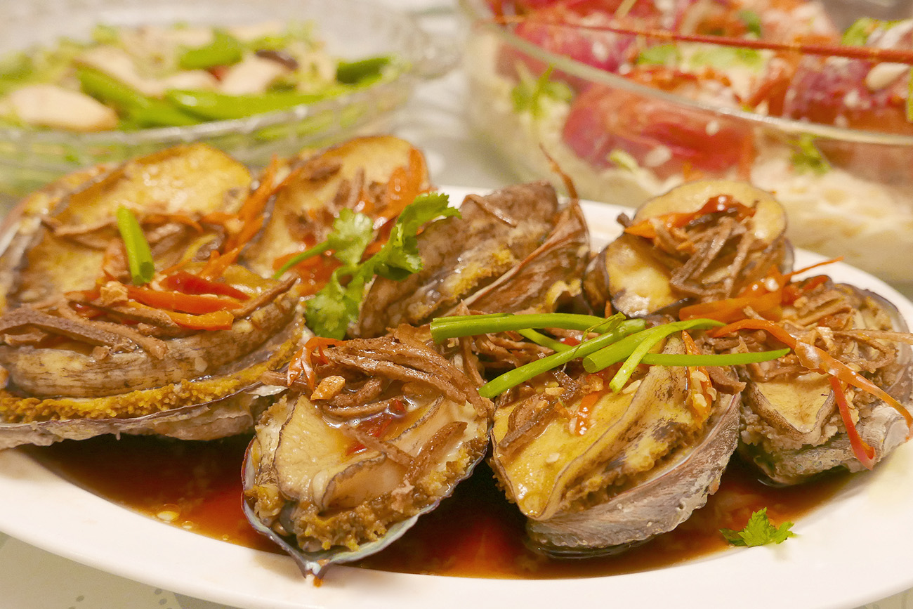 Abalone ormers