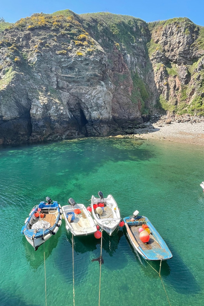 Boats at Creux Harbour, photo credit: Louise Hill