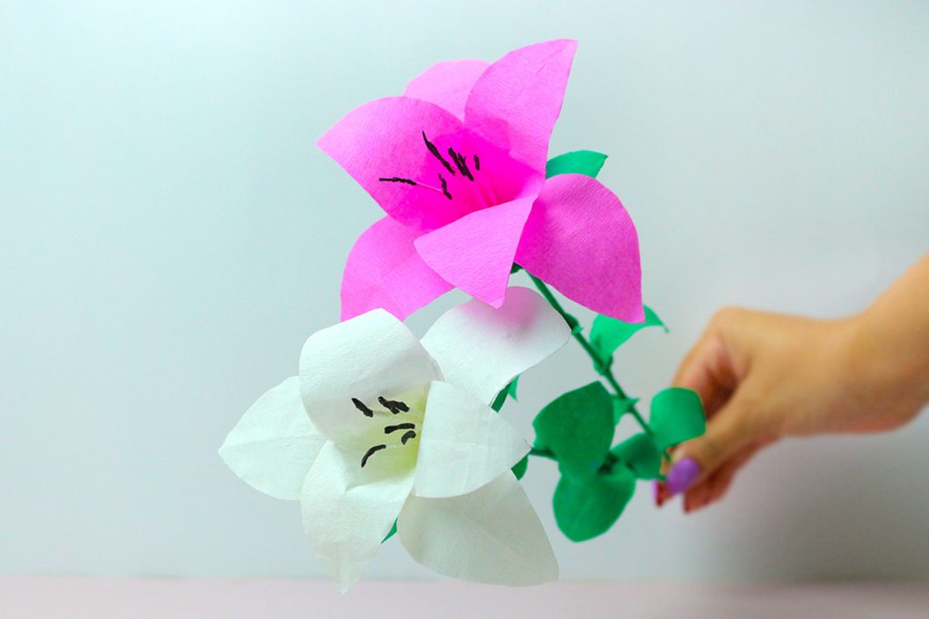Crafting a Jersey Lily-Inspired Paper Flower