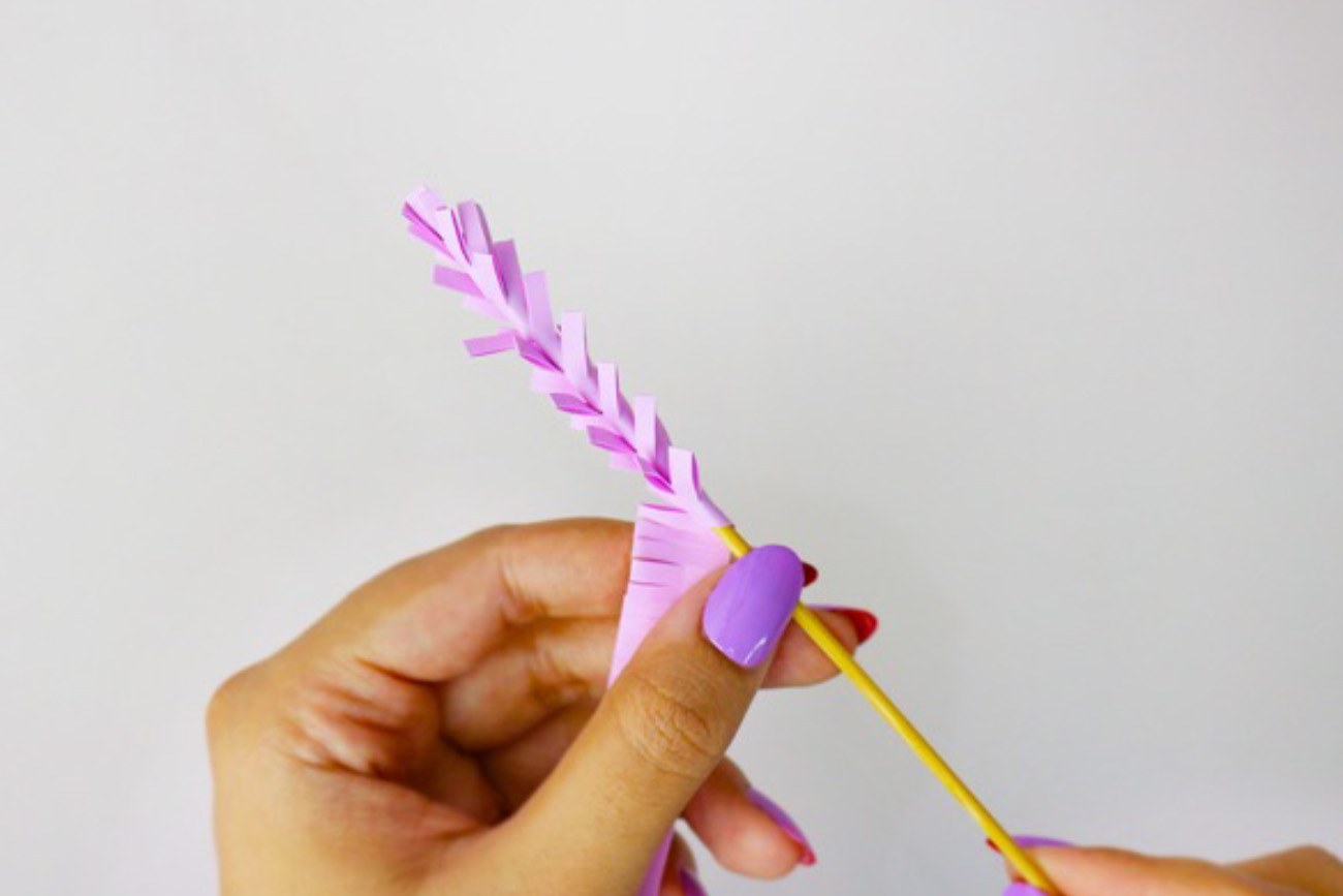 Seaside Serenity Craft - Making Paper Lavender Inspired by Alderney