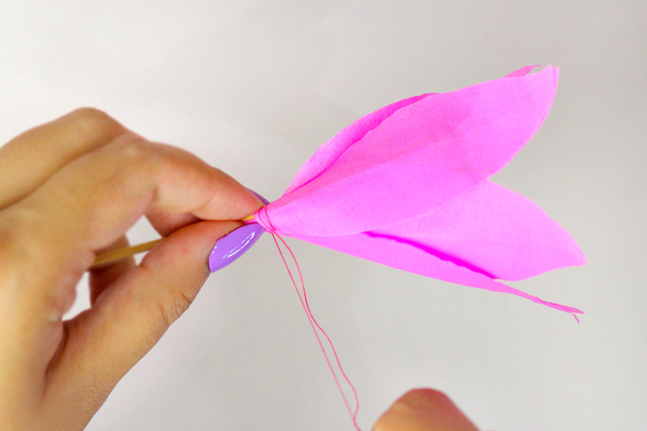 Crafting a Jersey Lily-Inspired Paper Flower - step 11