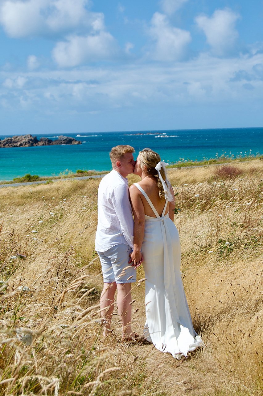 Abbie Smith on her wedding day