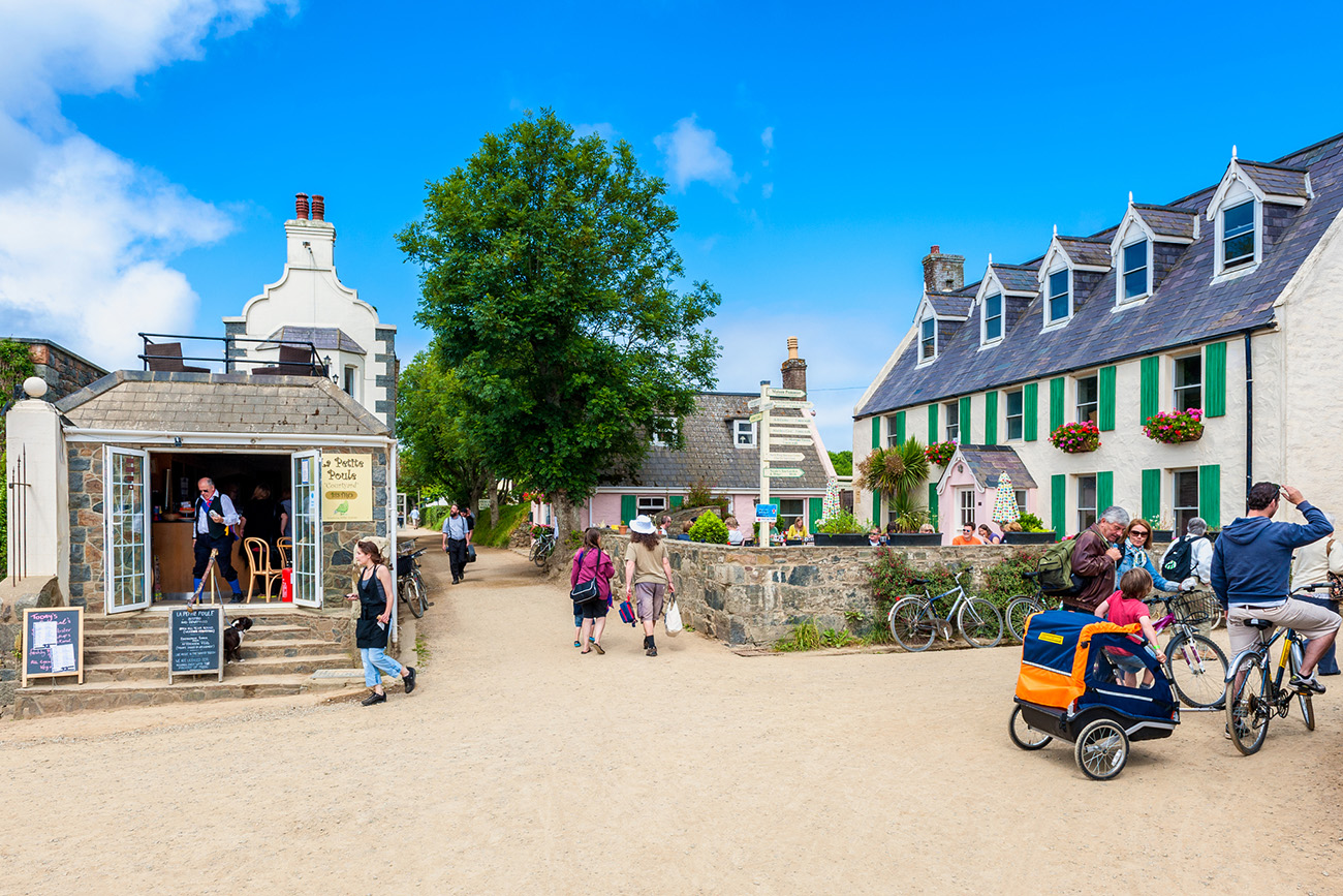 Discover the stories of the past as you stroll along The Avenue in Sark