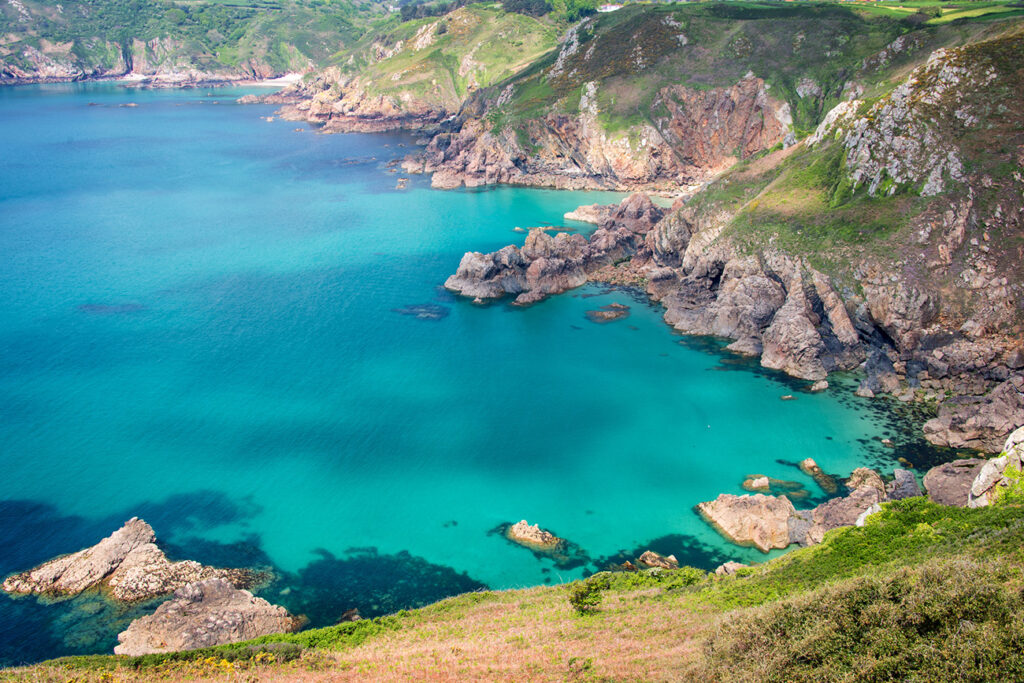 Icart Point in Guernsey