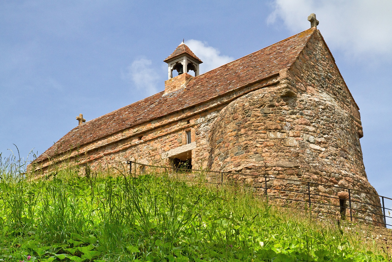 The lost village of La Hougue Bie in Jersey